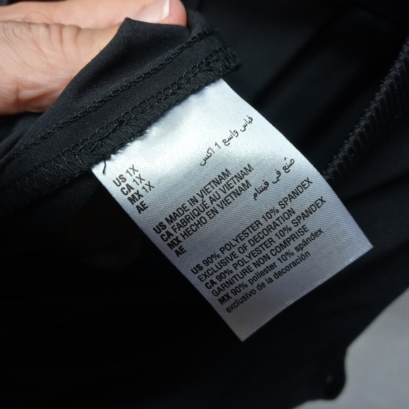 Ideology women's black polyester/spandex one piece - Picture 10 of 13